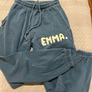 emma chamberlain sweatpants